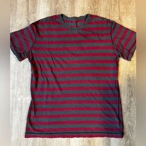 Lululemon Men’s Shirt - 5 Year Basic T - red / grey
